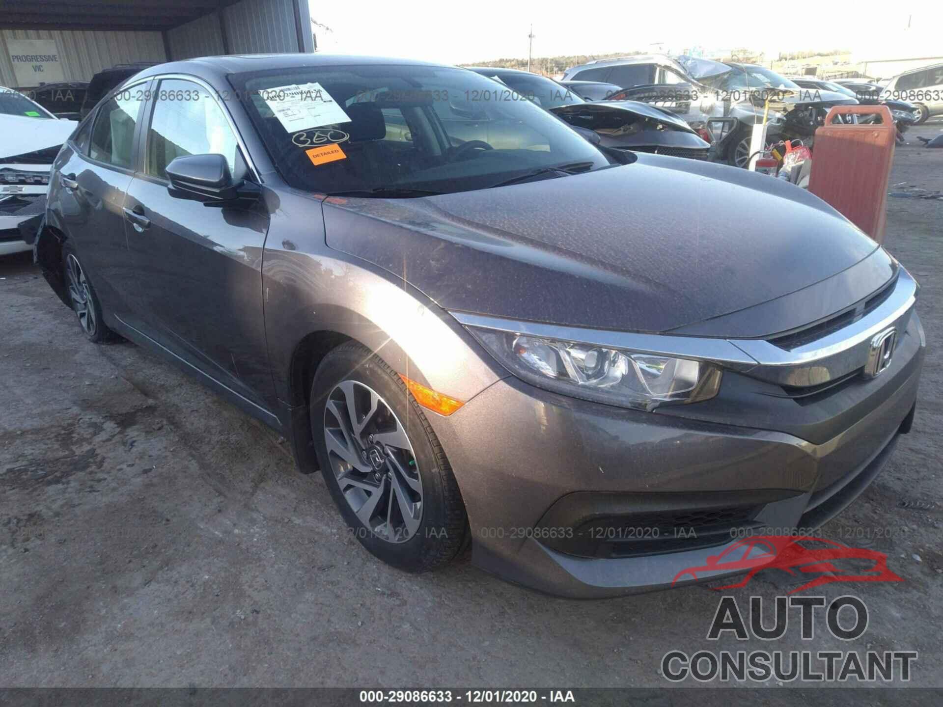 HONDA CIVIC SEDAN 2017 - 19XFC2F78HE059267