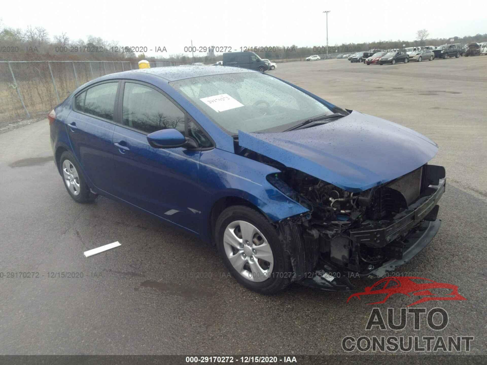 KIA FORTE 2018 - 3KPFK4A72JE277460