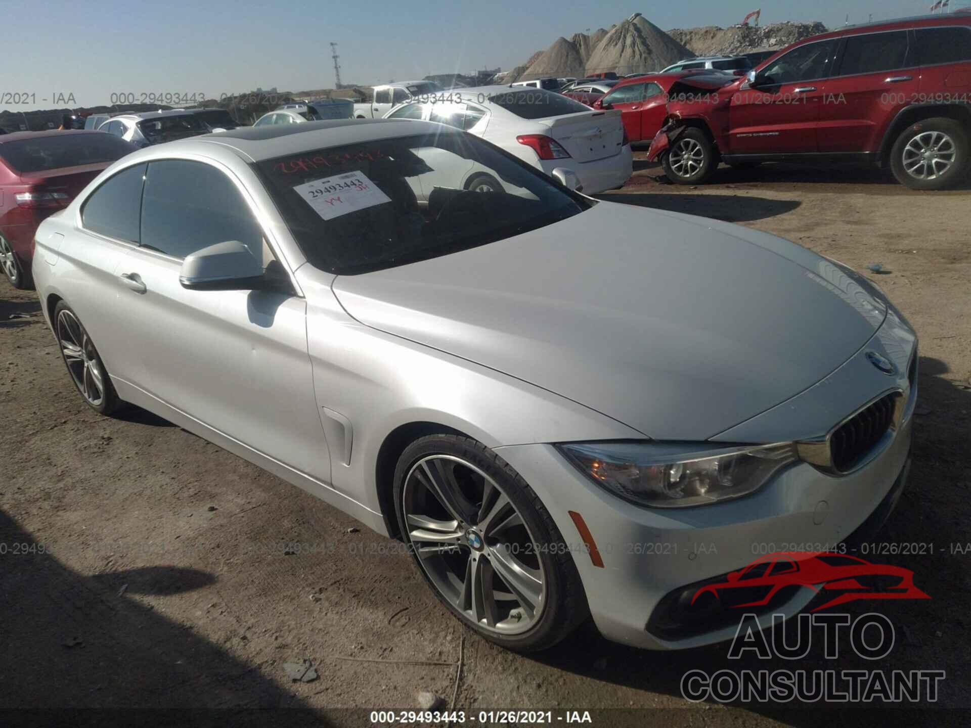 BMW 4 SERIES 2016 - WBA3N7C58GK226782