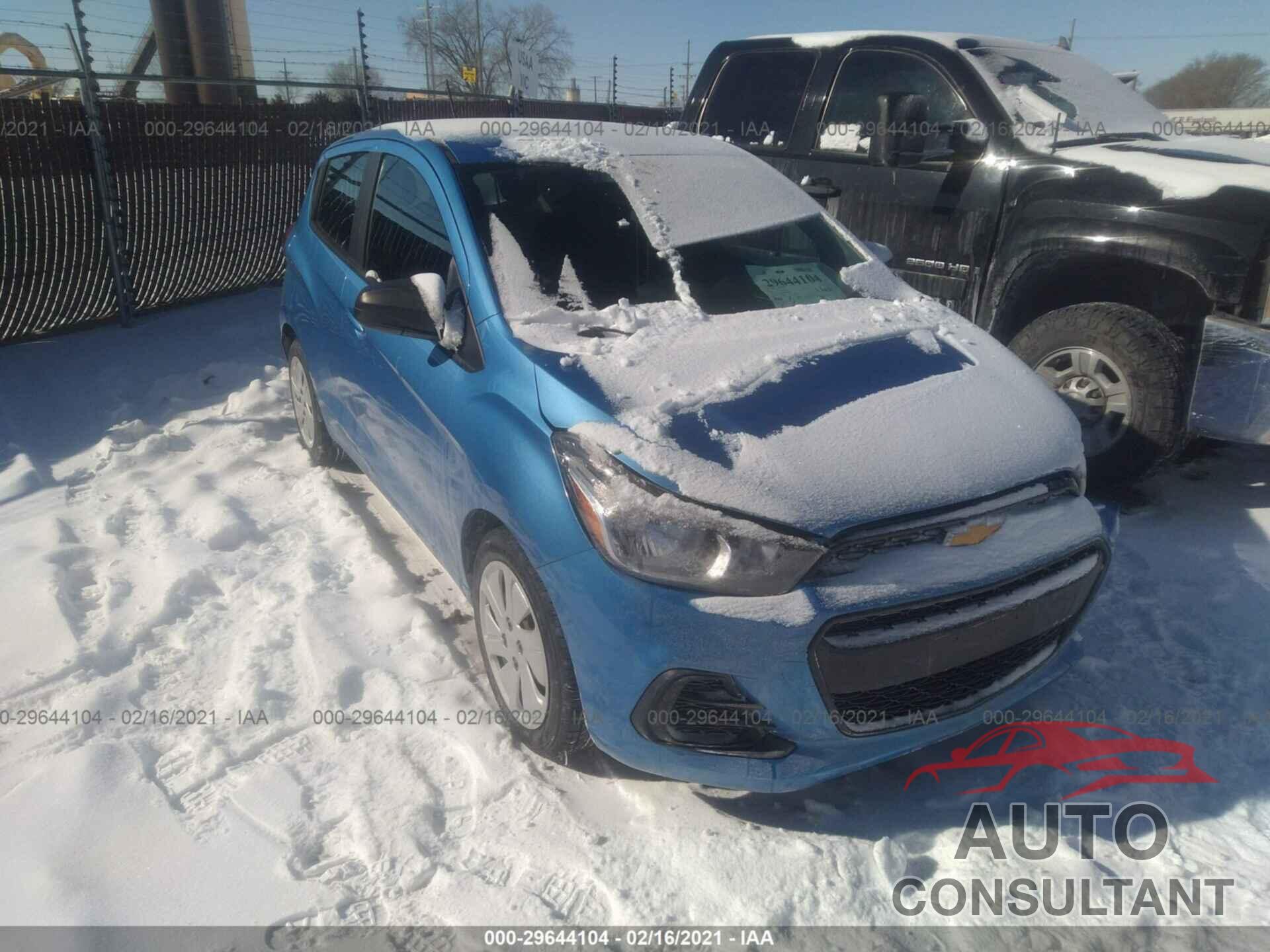 CHEVROLET SPARK 2017 - KL8CB6SA4HC717665