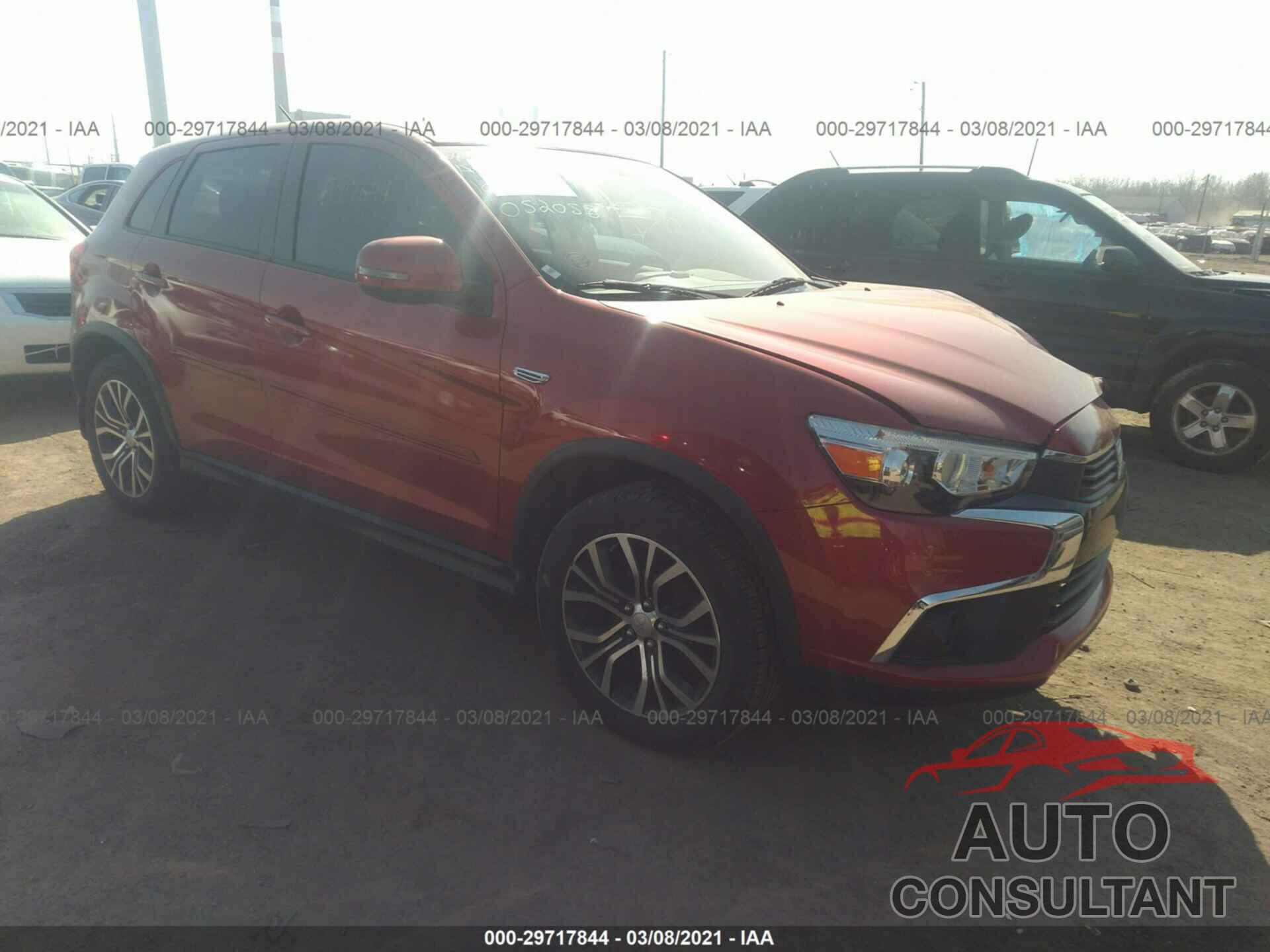 MITSUBISHI OUTLANDER SPORT 2016 - JA4AR3AW5GZ052058