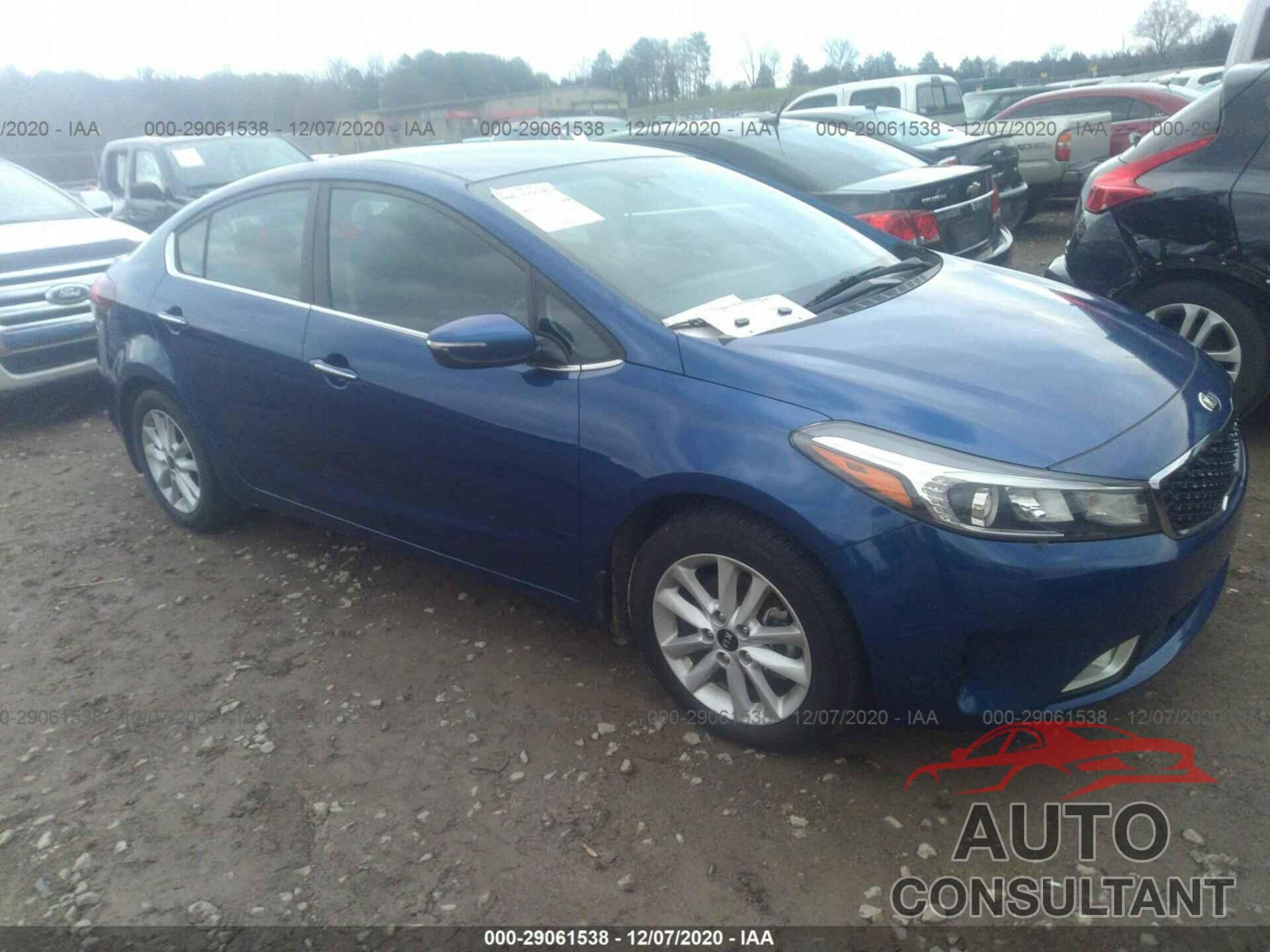 KIA FORTE 2017 - 3KPFL4A71HE099614