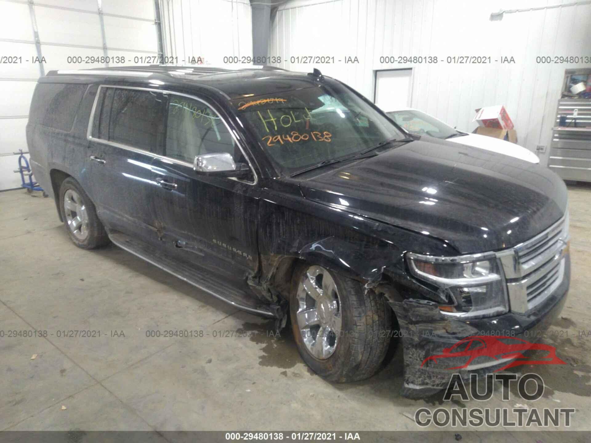 CHEVROLET SUBURBAN 2017 - 1GNSKJKC5HR243527