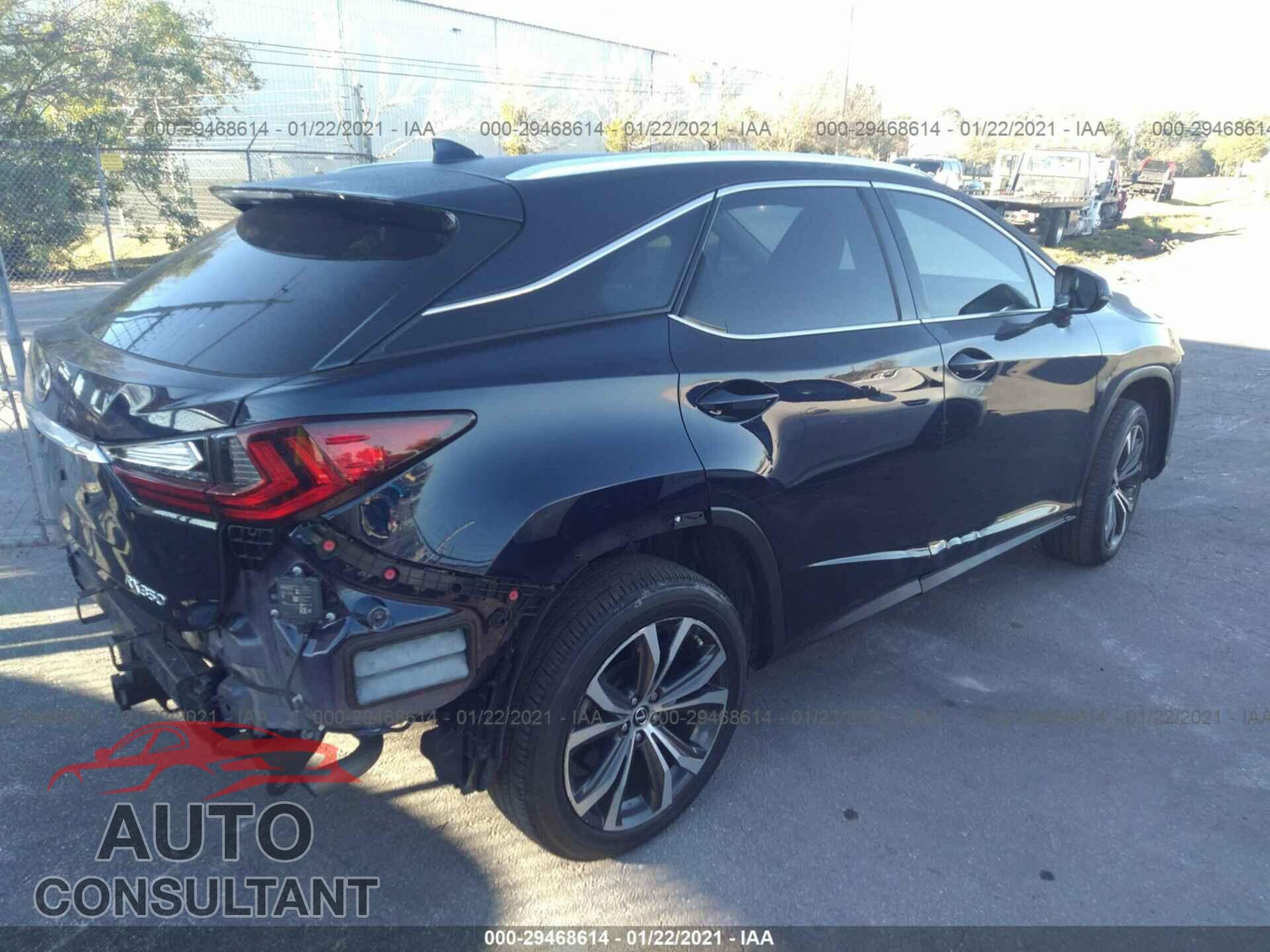 LEXUS RX 2019 - 2T2ZZMCA9KC125589