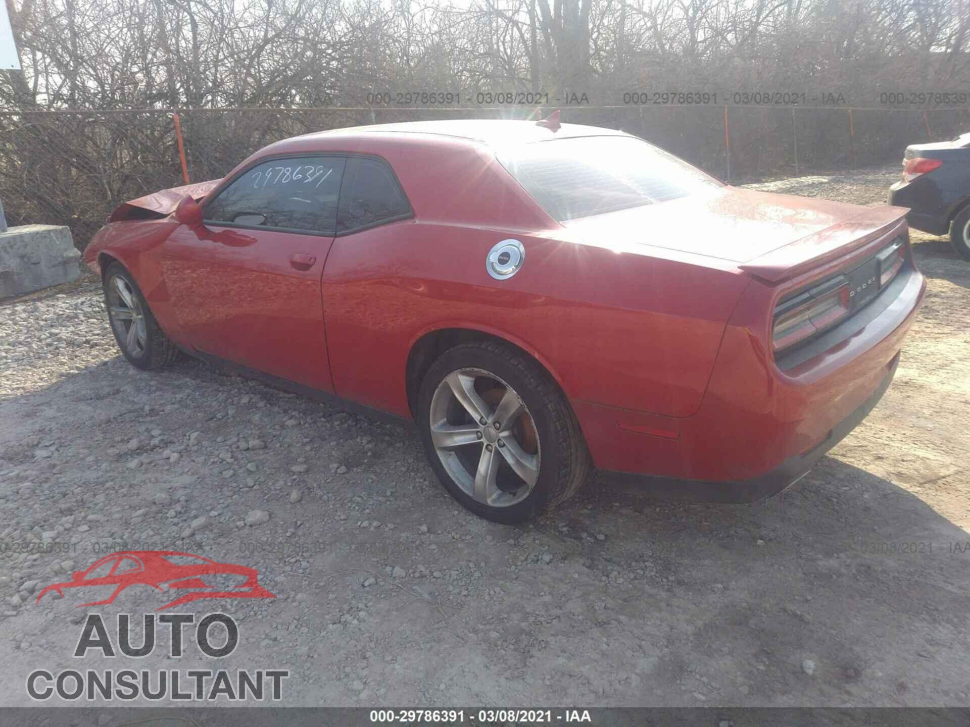 DODGE CHALLENGER 2016 - 2C3CDZAG3GH149465