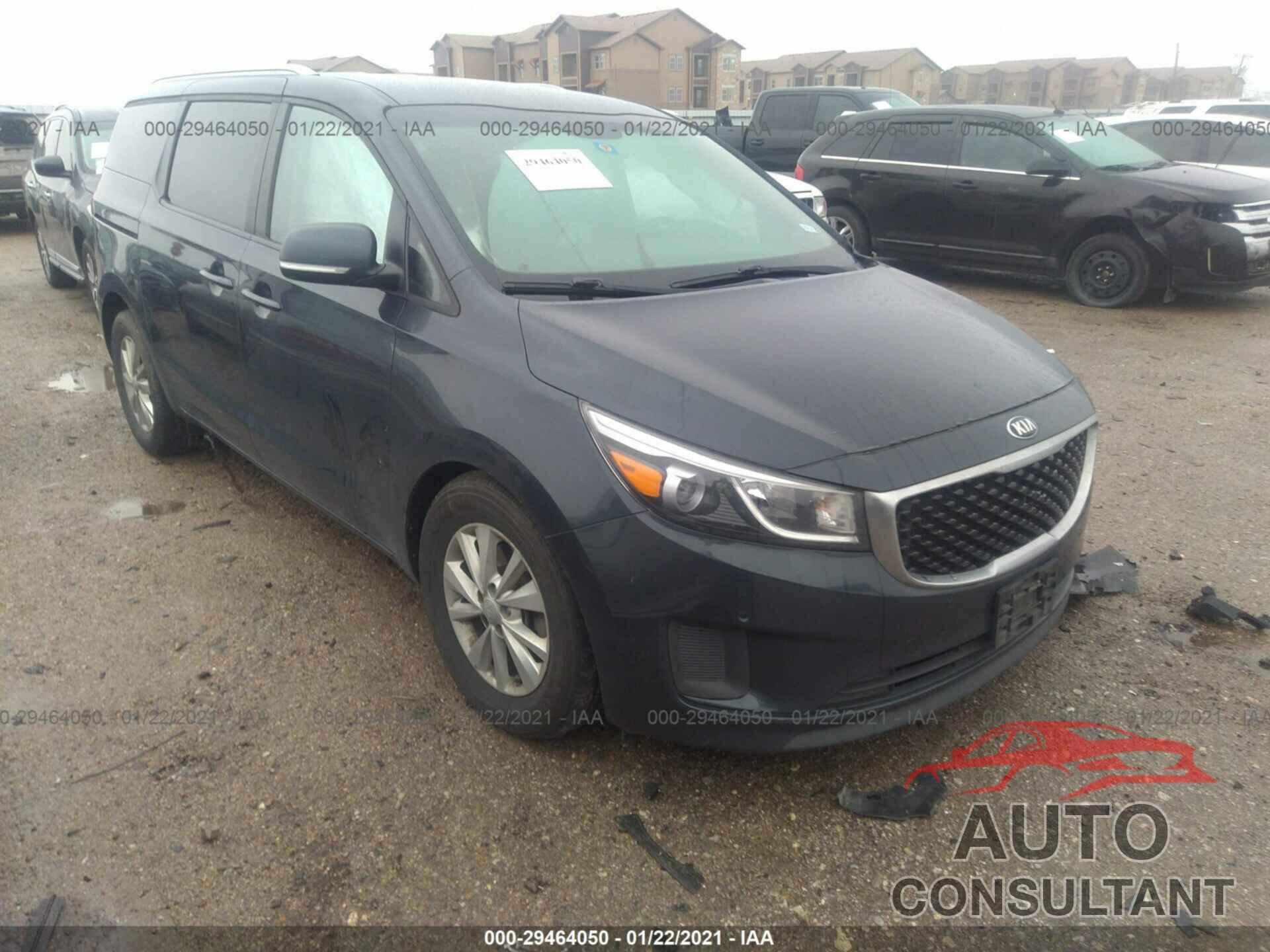 KIA SEDONA 2017 - KNDMB5C19H6265697