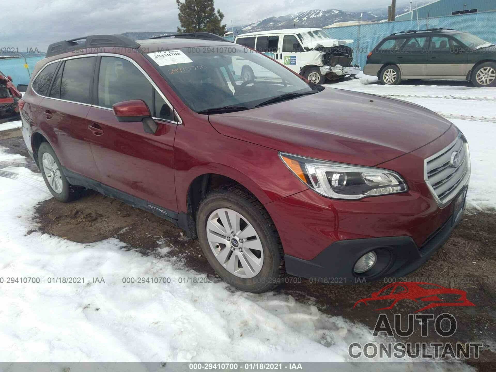 SUBARU OUTBACK 2016 - 4S4BSAEC0G3245476