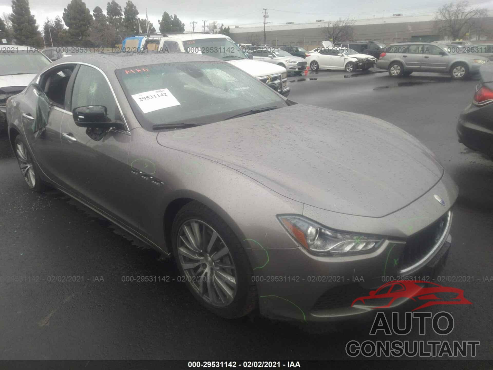 MASERATI GHIBLI 2016 - ZAM57XSA3G1175679