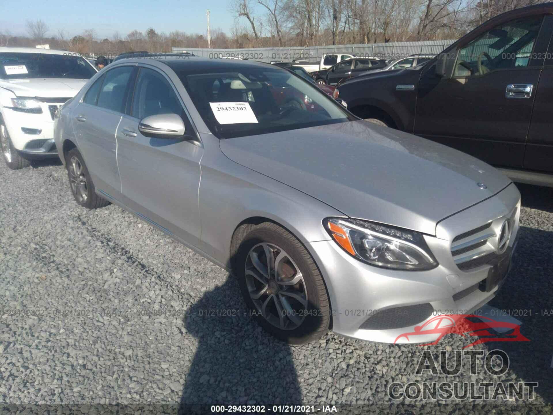 MERCEDES-BENZ C-CLASS 2016 - WDDWF4KB9GR150098