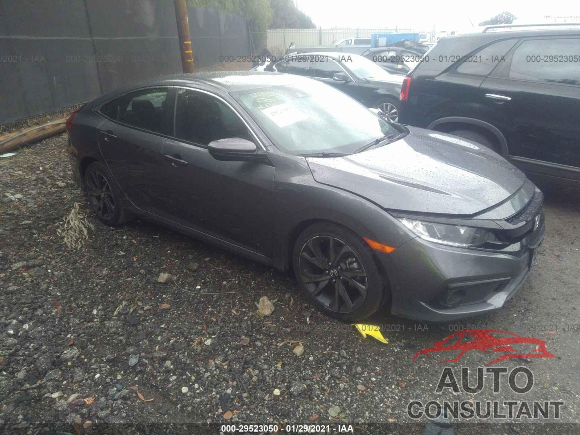 HONDA CIVIC SEDAN 2019 - 2HGFC2F83KH581763