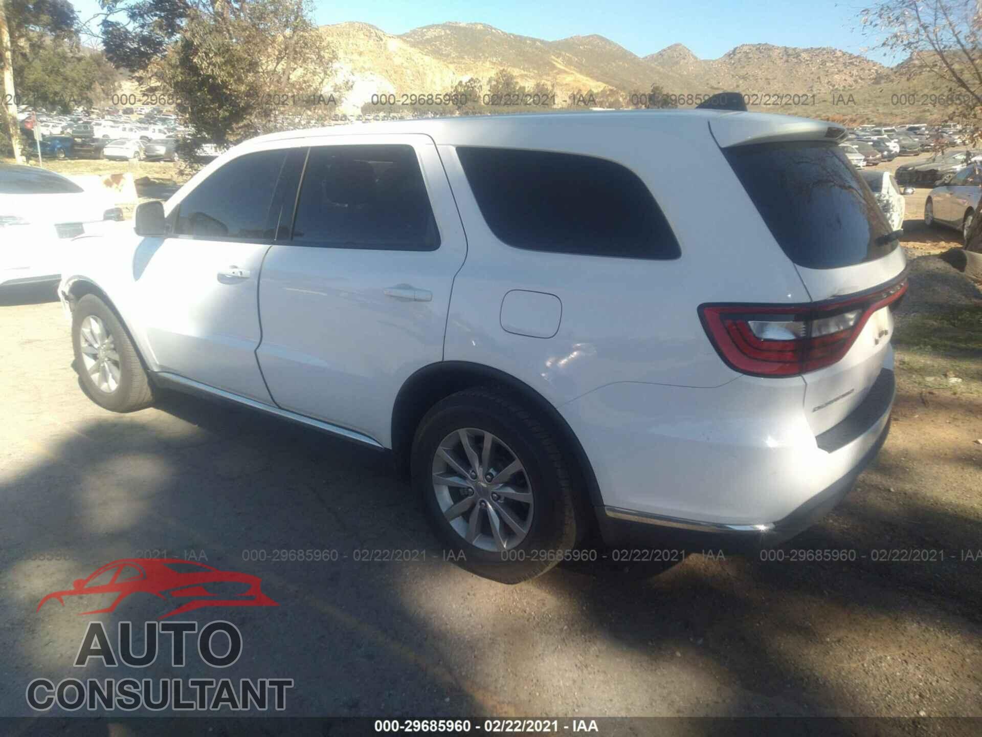 DODGE DURANGO 2017 - 1C4RDHAGXHC740820