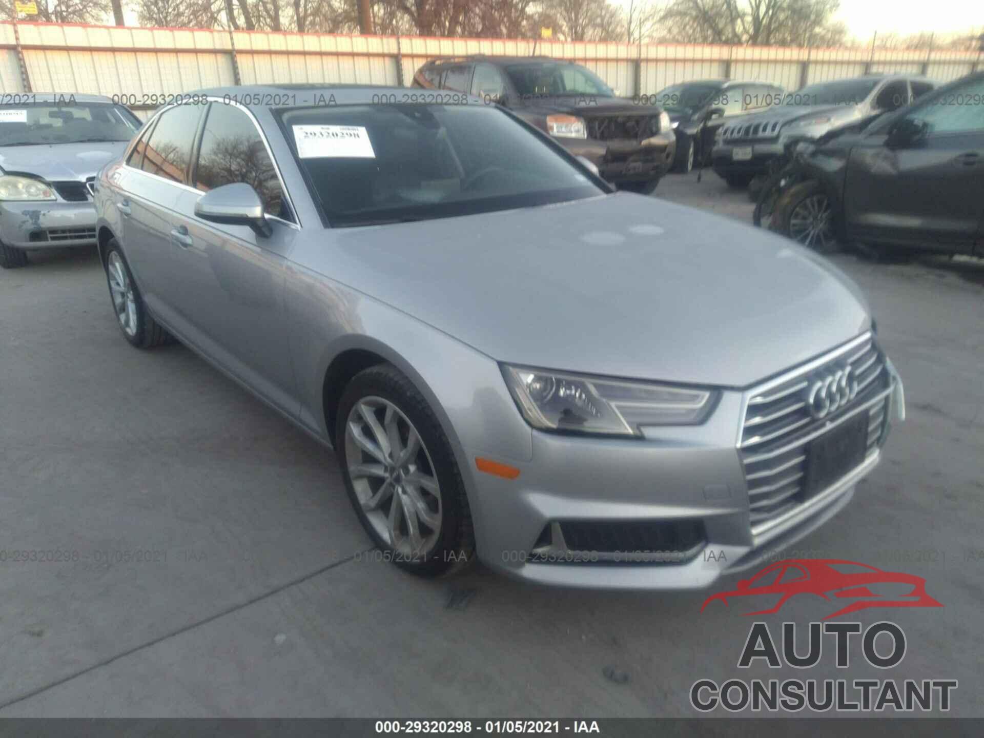 AUDI A4 2019 - WAUGMAF46KN006388