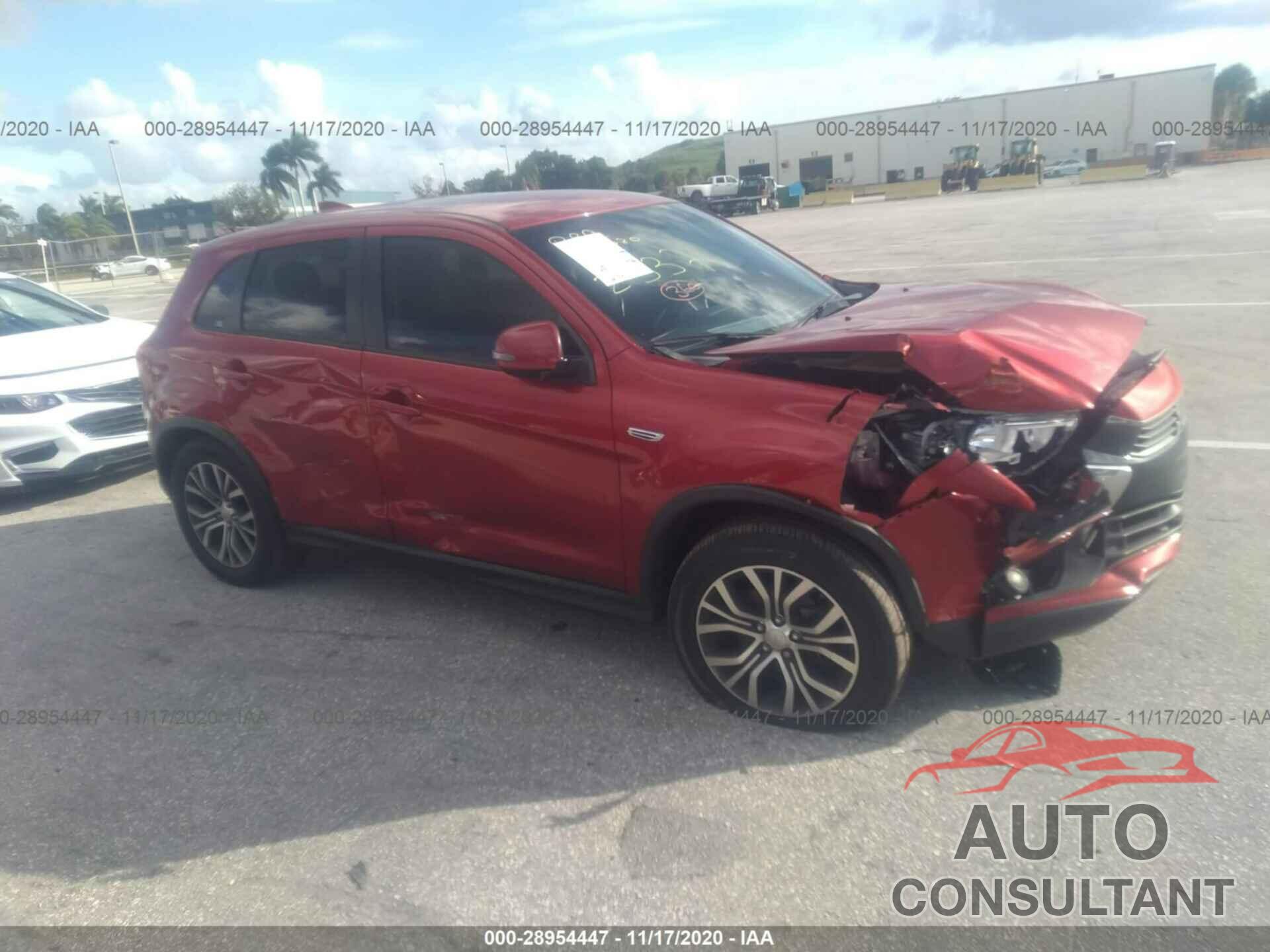 MITSUBISHI OUTLANDER SPORT 2017 - JA4AP3AU1HZ002537