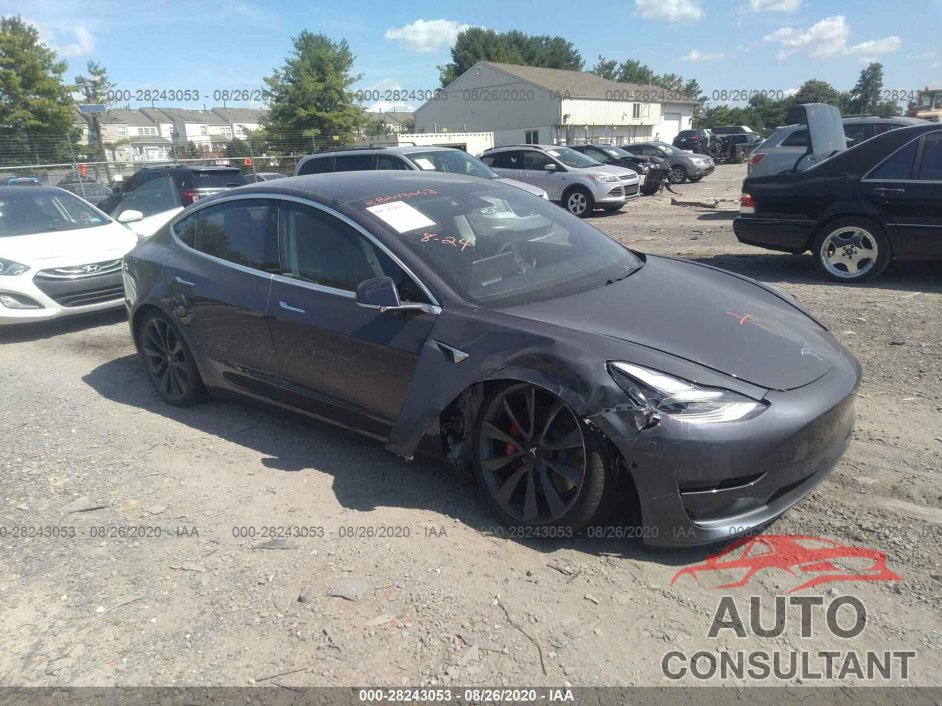 TESLA MODEL 3 2020 - 5YJ3E1EC1LF736166