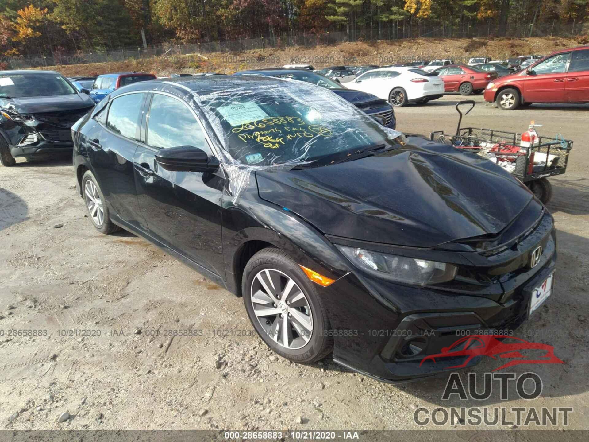 HONDA CIVIC HATCHBACK 2020 - SHHFK7H37LU412335
