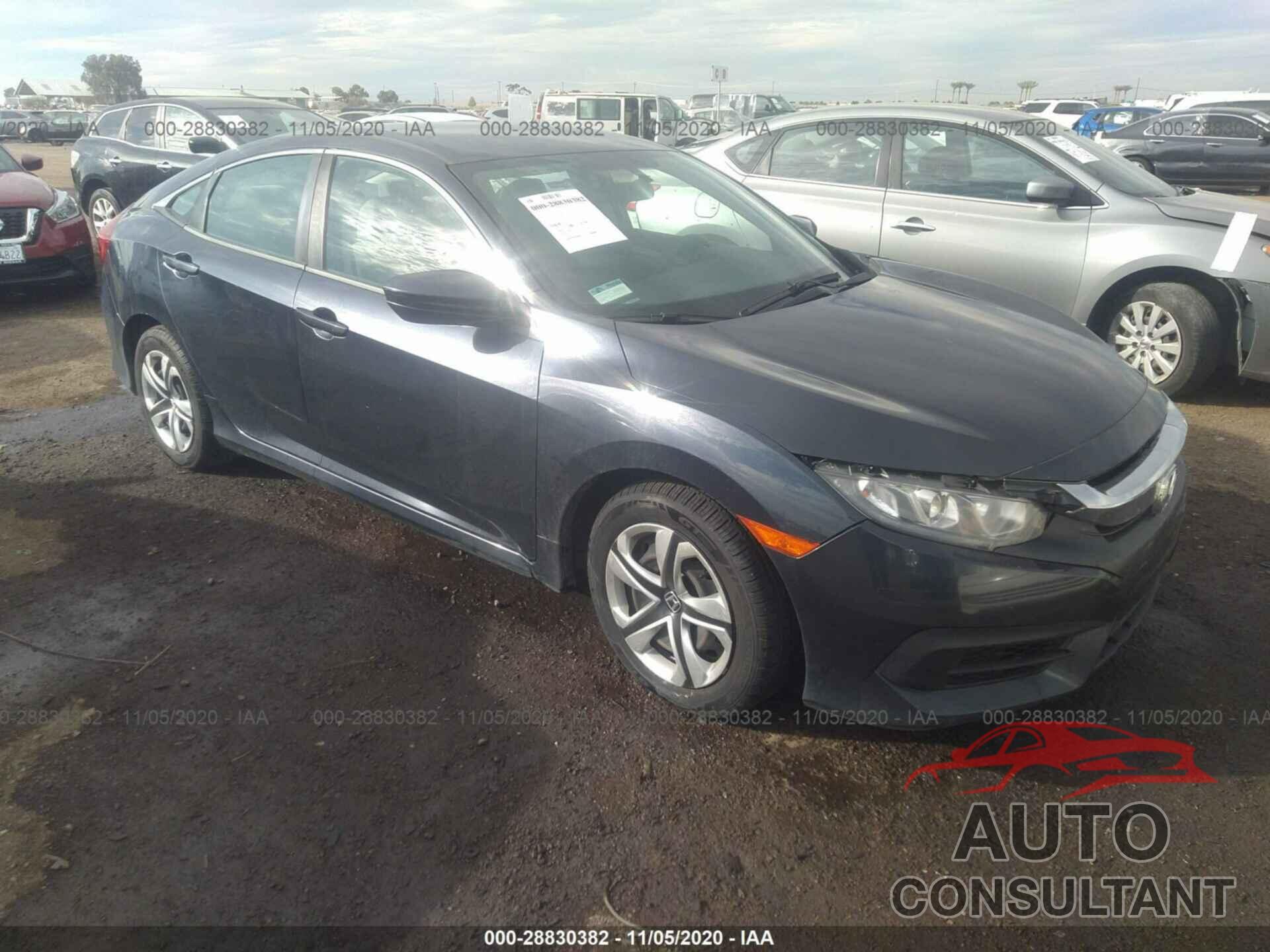 HONDA CIVIC SEDAN 2016 - 19XFC2F57GE213724