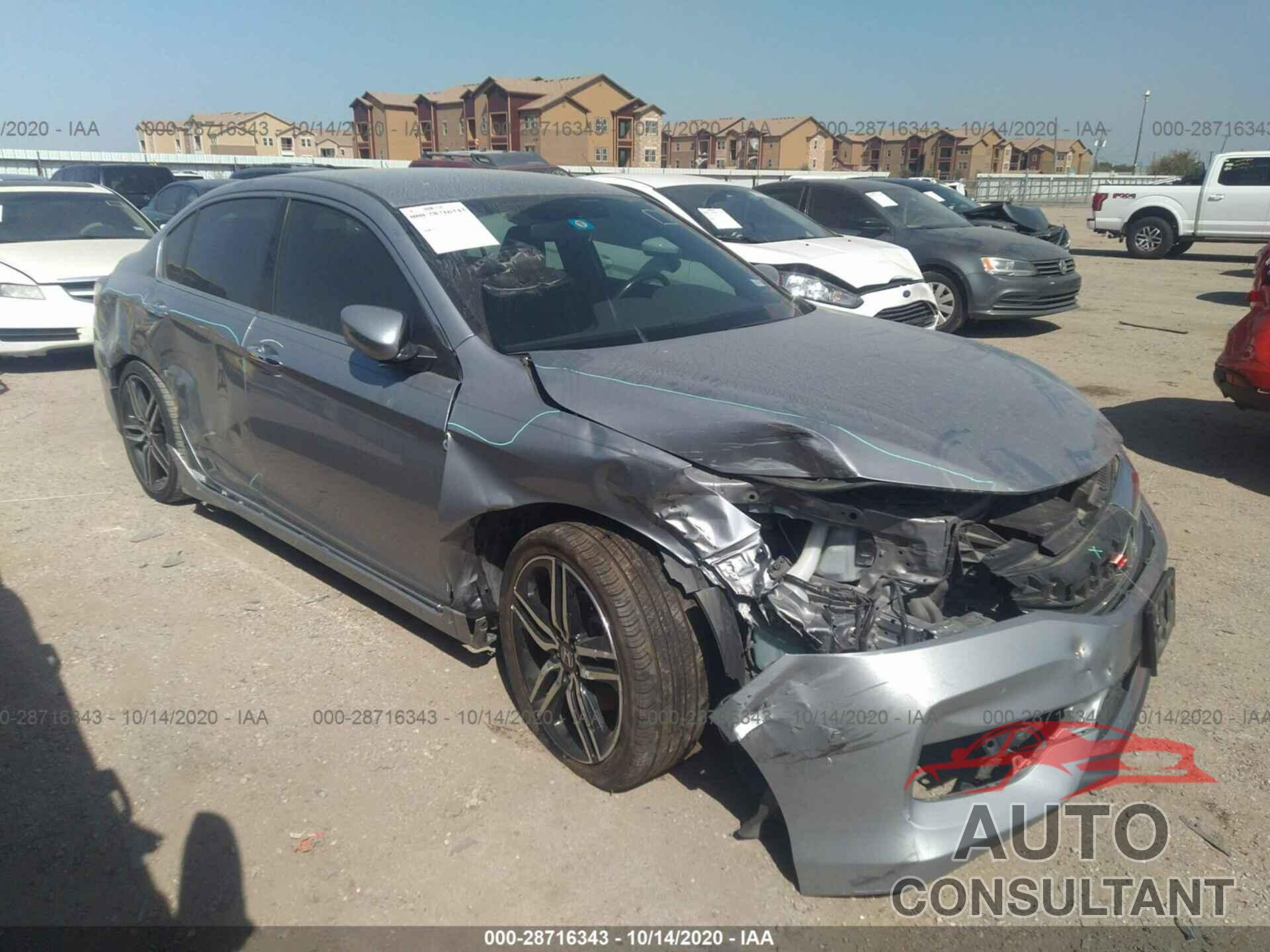 HONDA ACCORD SEDAN 2016 - 1HGCR2F59GA243989