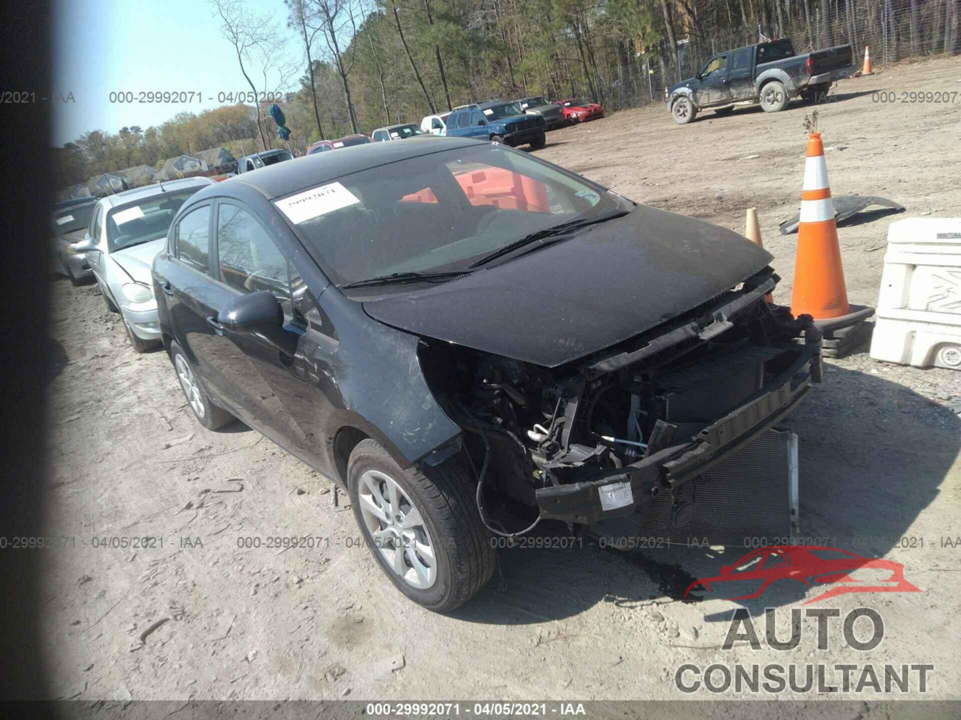 KIA RIO 2016 - KNADM4A37G6546272