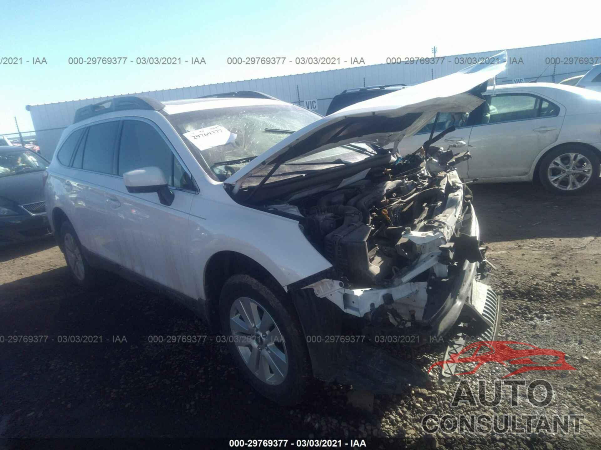 SUBARU OUTBACK 2016 - 4S4BSBDC7G3274965