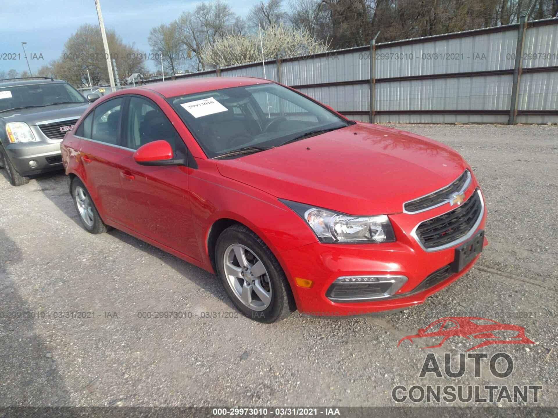 CHEVROLET CRUZE LIMITED 2016 - 1G1PE5SB7G7194158