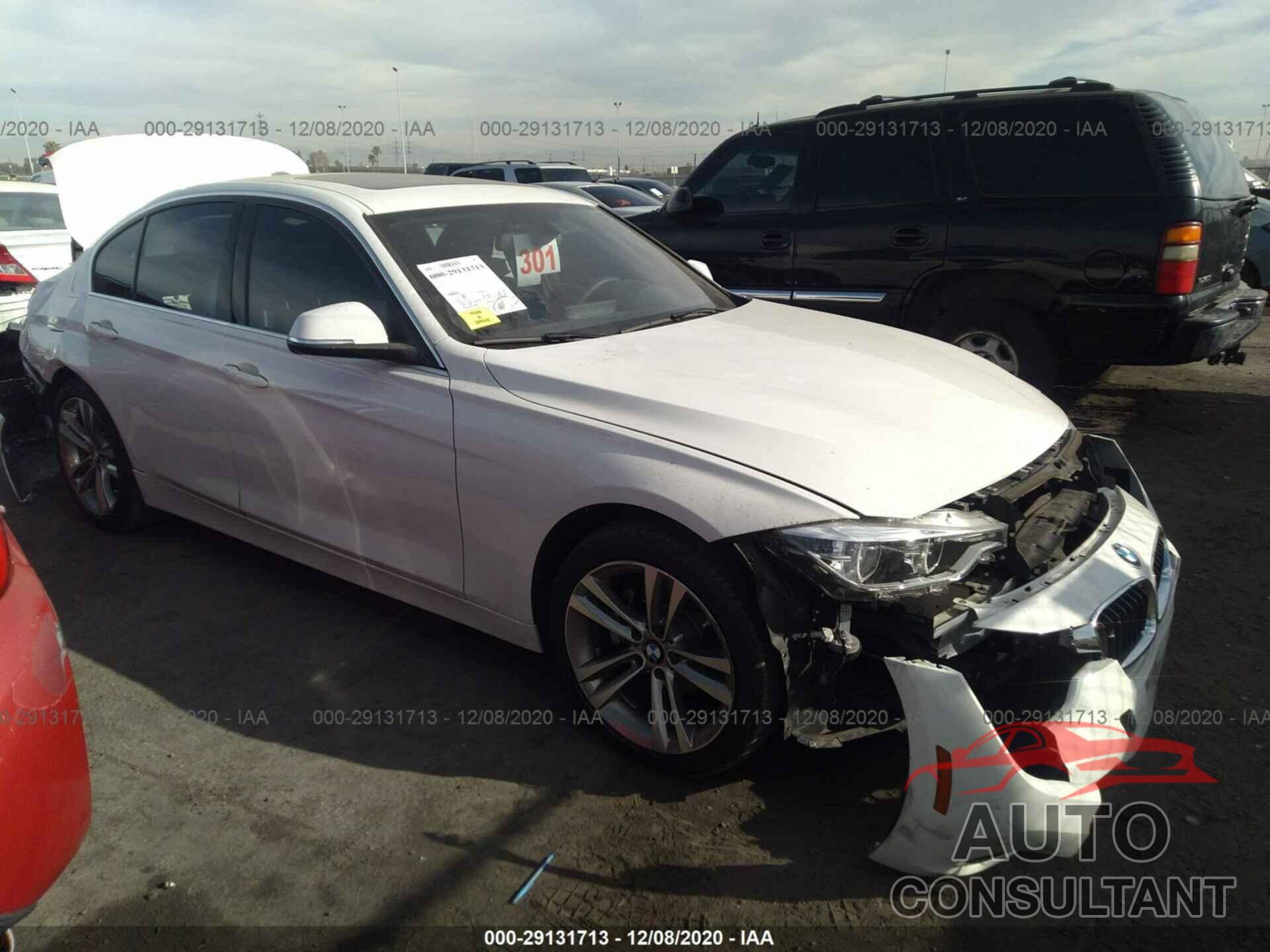 BMW 3 SERIES 2018 - WBA8B9G5XJNU99457