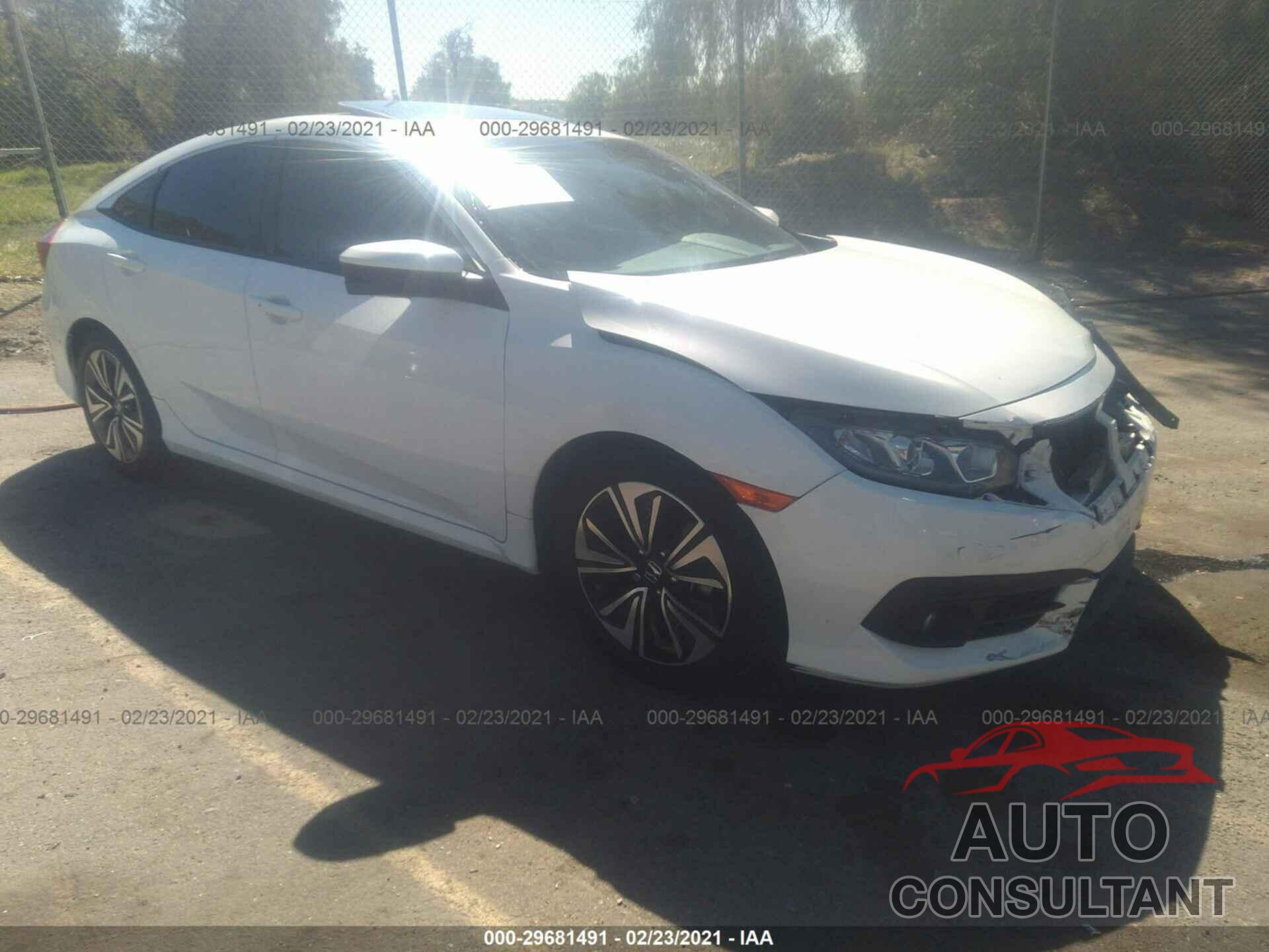 HONDA CIVIC SEDAN 2016 - 2HGFC1F31GH653694