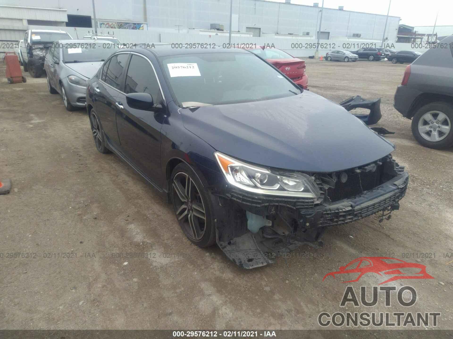 HONDA ACCORD SEDAN 2016 - 1HGCR2F55GA159099