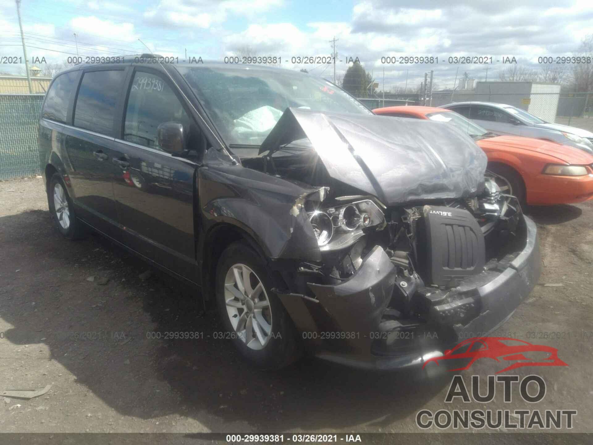 DODGE GRAND CARAVAN 2018 - 2C4RDGCG4JR338649