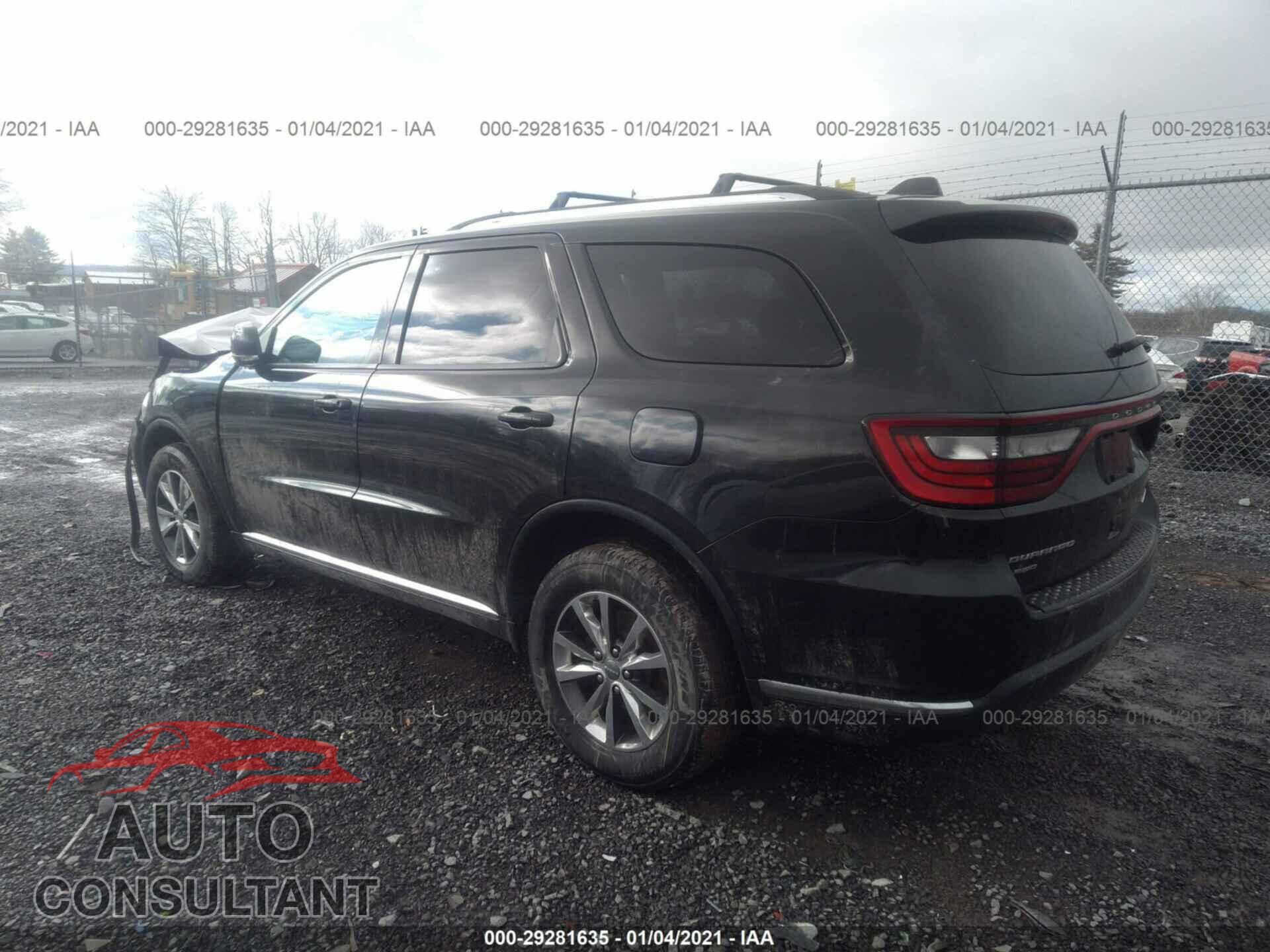 DODGE DURANGO 2016 - 1C4RDJDG2GC374885