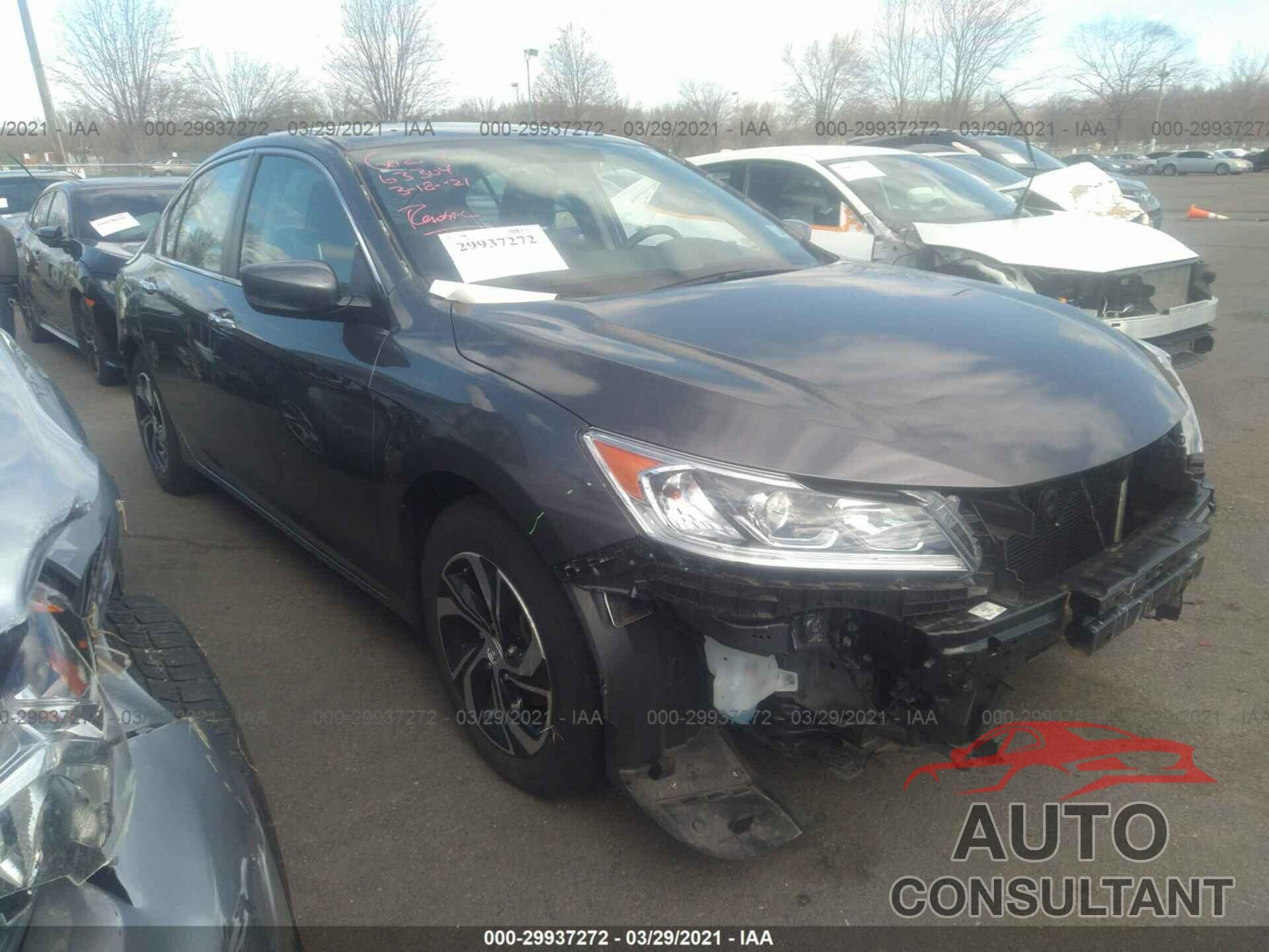 HONDA ACCORD SEDAN 2017 - 1HGCR2F38HA165446