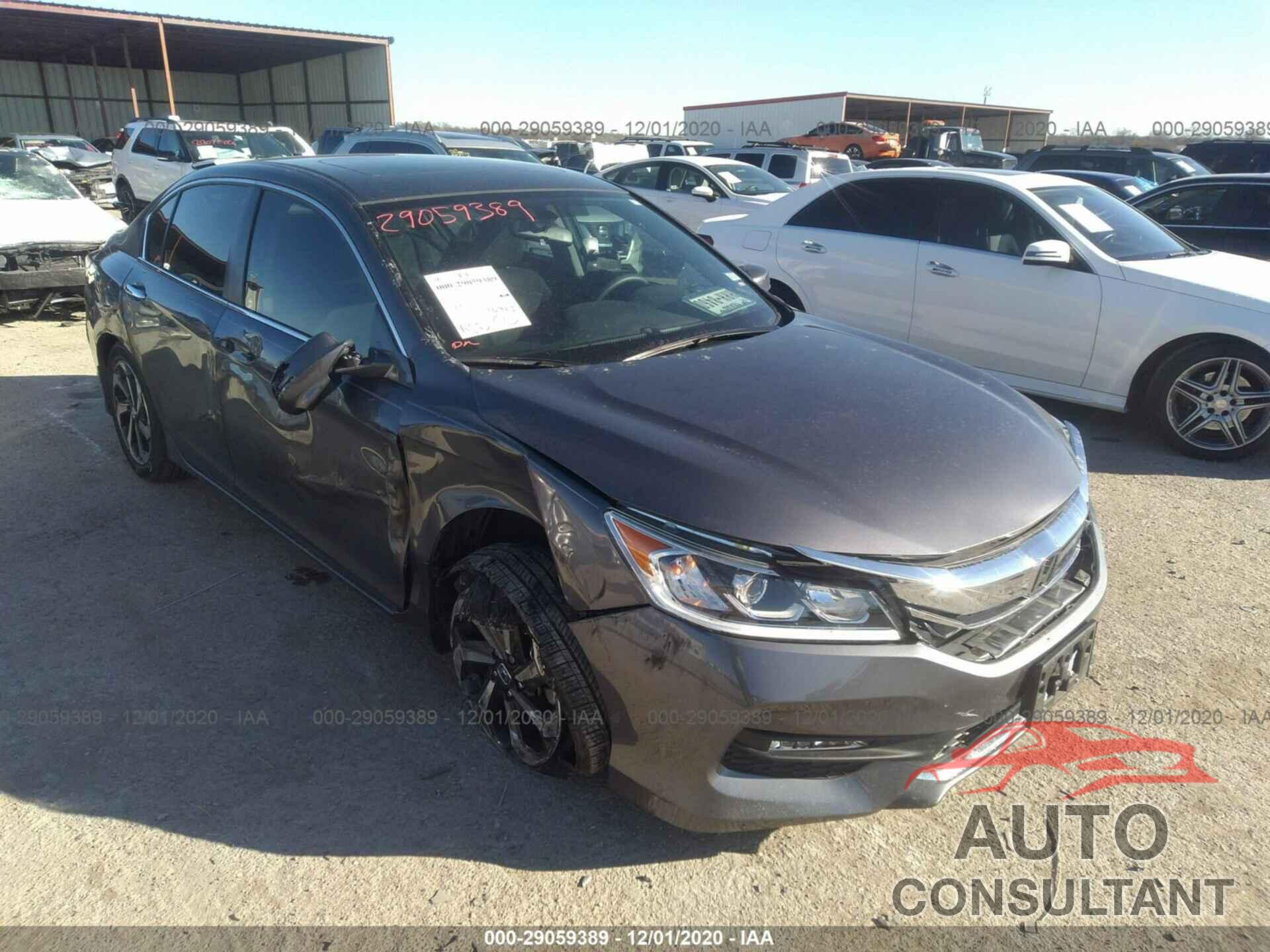 HONDA ACCORD SEDAN 2016 - 1HGCR2F7XGA231187