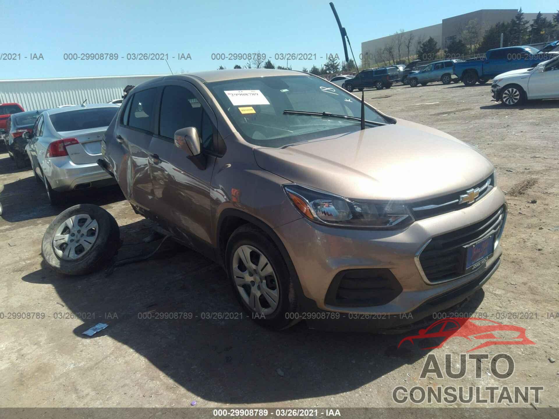 CHEVROLET TRAX 2018 - 3GNCJKSB9JL209530