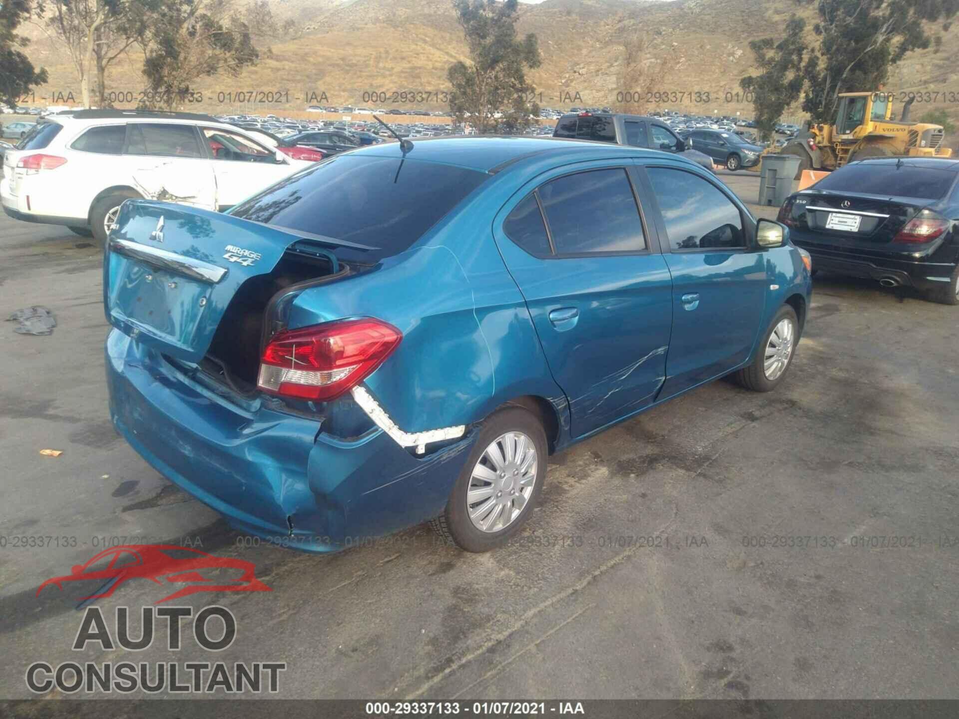 MITSUBISHI MIRAGE G4 2017 - ML32F3FJ8HHF09734