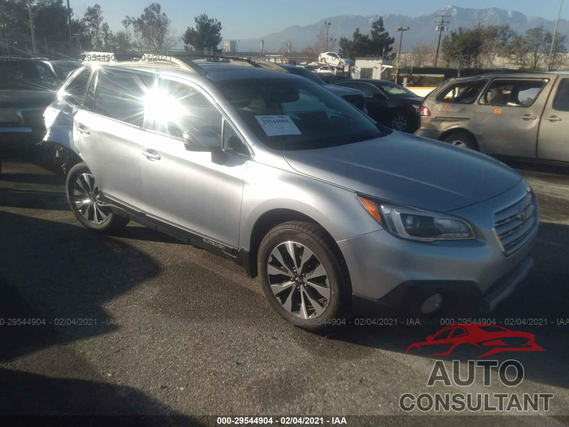 SUBARU OUTBACK 2016 - 4S4BSENC3G3255264