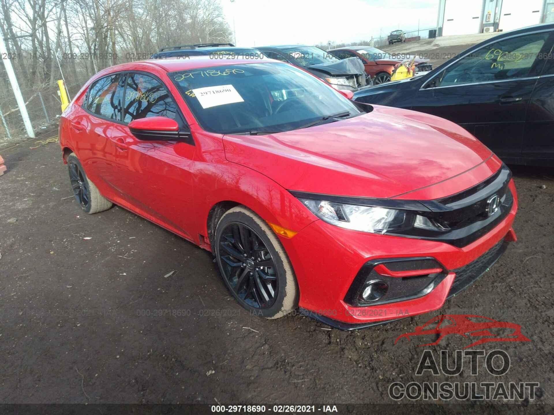 HONDA CIVIC HATCHBACK 2020 - SHHFK7G44LU205606