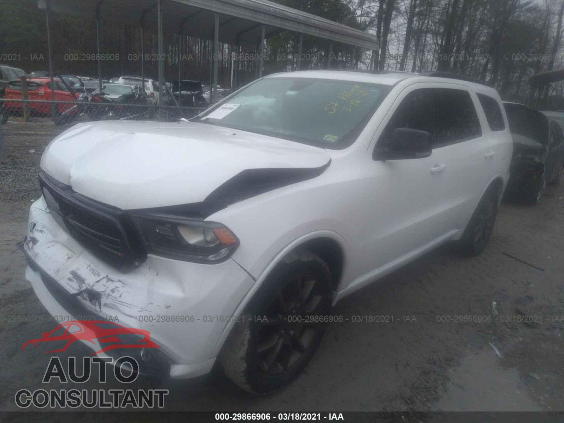 DODGE DURANGO 2017 - 1C4RDJDG9HC937237