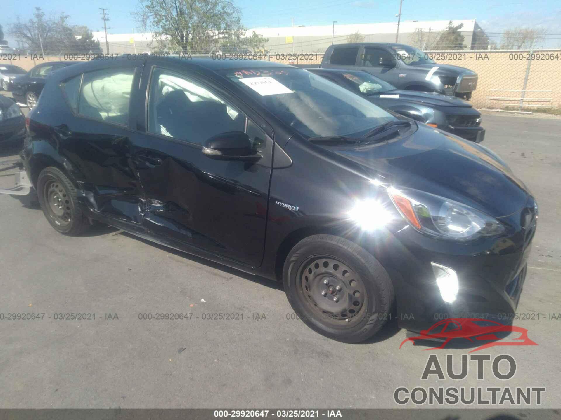 TOYOTA PRIUS C 2016 - JTDKDTB34G1590049