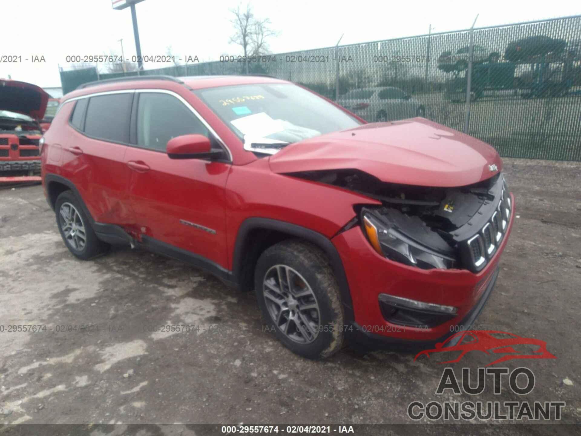 JEEP COMPASS 2017 - 3C4NJCBB5HT647494