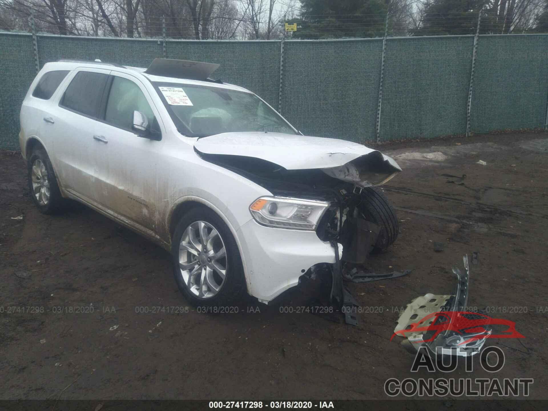 Dodge Durango 2018 - 1C4RDJEG6JC497899