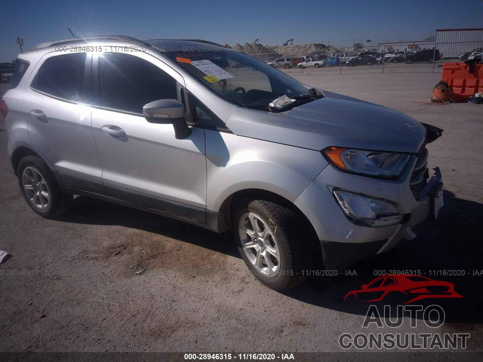 FORD ECOSPORT 2020 - MAJ3S2GE4LC342032