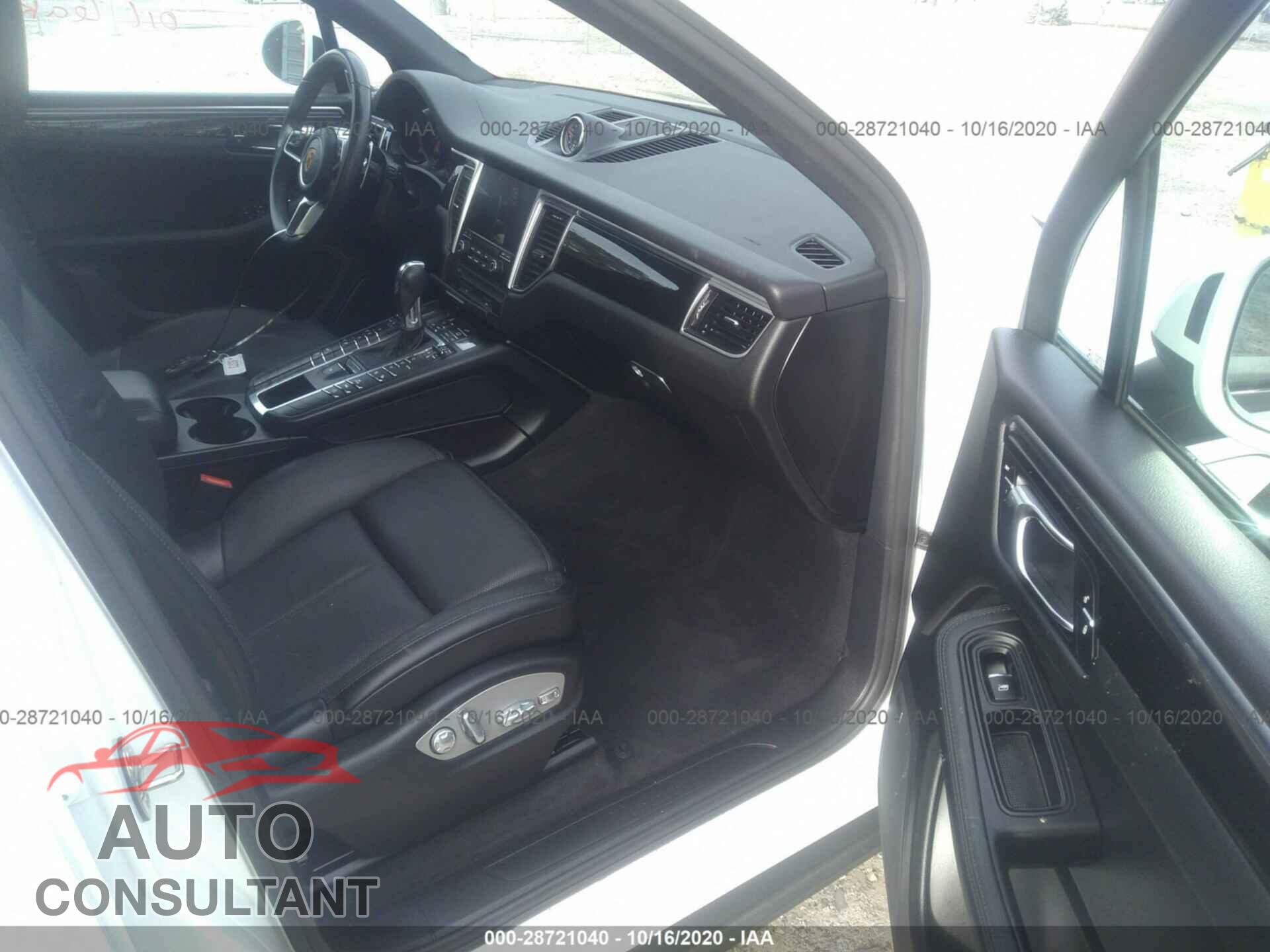 PORSCHE MACAN 2017 - WP1AA2A51HLB05498