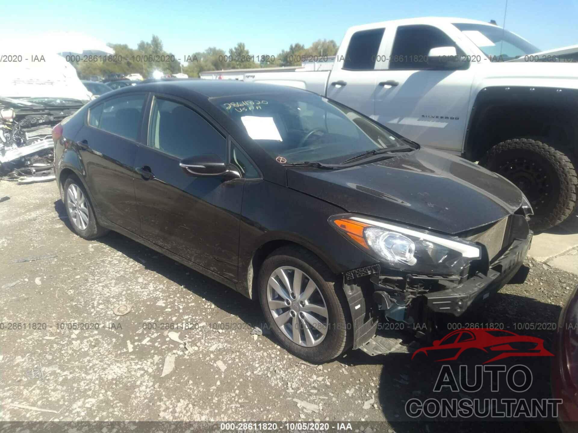 KIA FORTE 2016 - KNAFX4A62G5582192