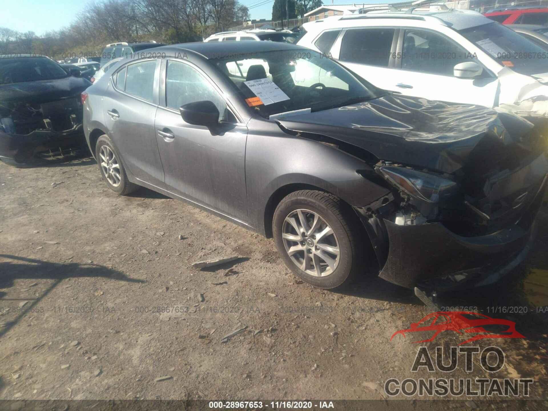 MAZDA MAZDA3 2016 - JM1BM1U71G1332267