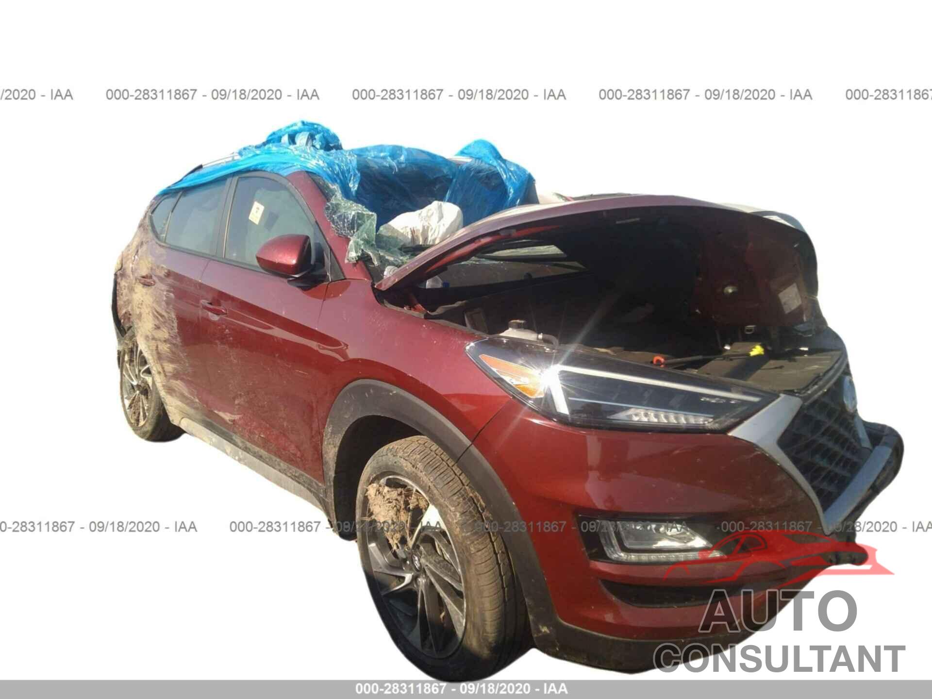 HYUNDAI TUCSON 2020 - KM8J33AL4LU087478