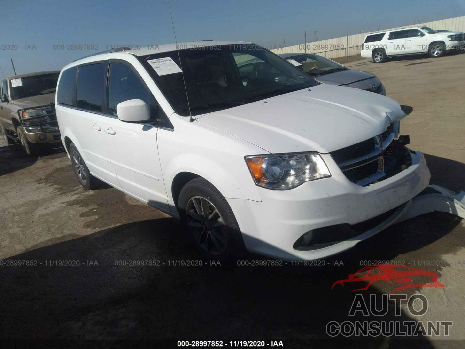 DODGE GRAND CARAVAN 2017 - 2C4RDGCG6HR859074