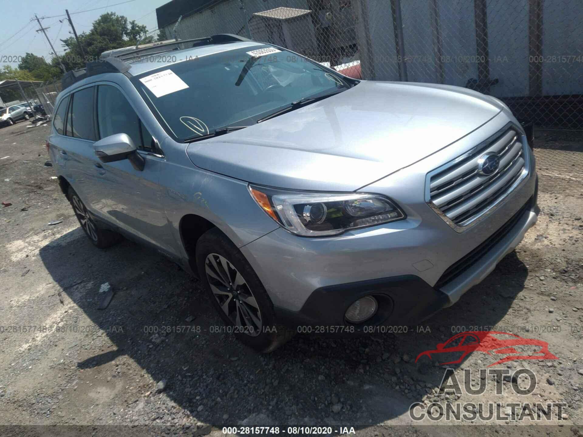 SUBARU OUTBACK 2017 - 4S4BSAKC5H3268029