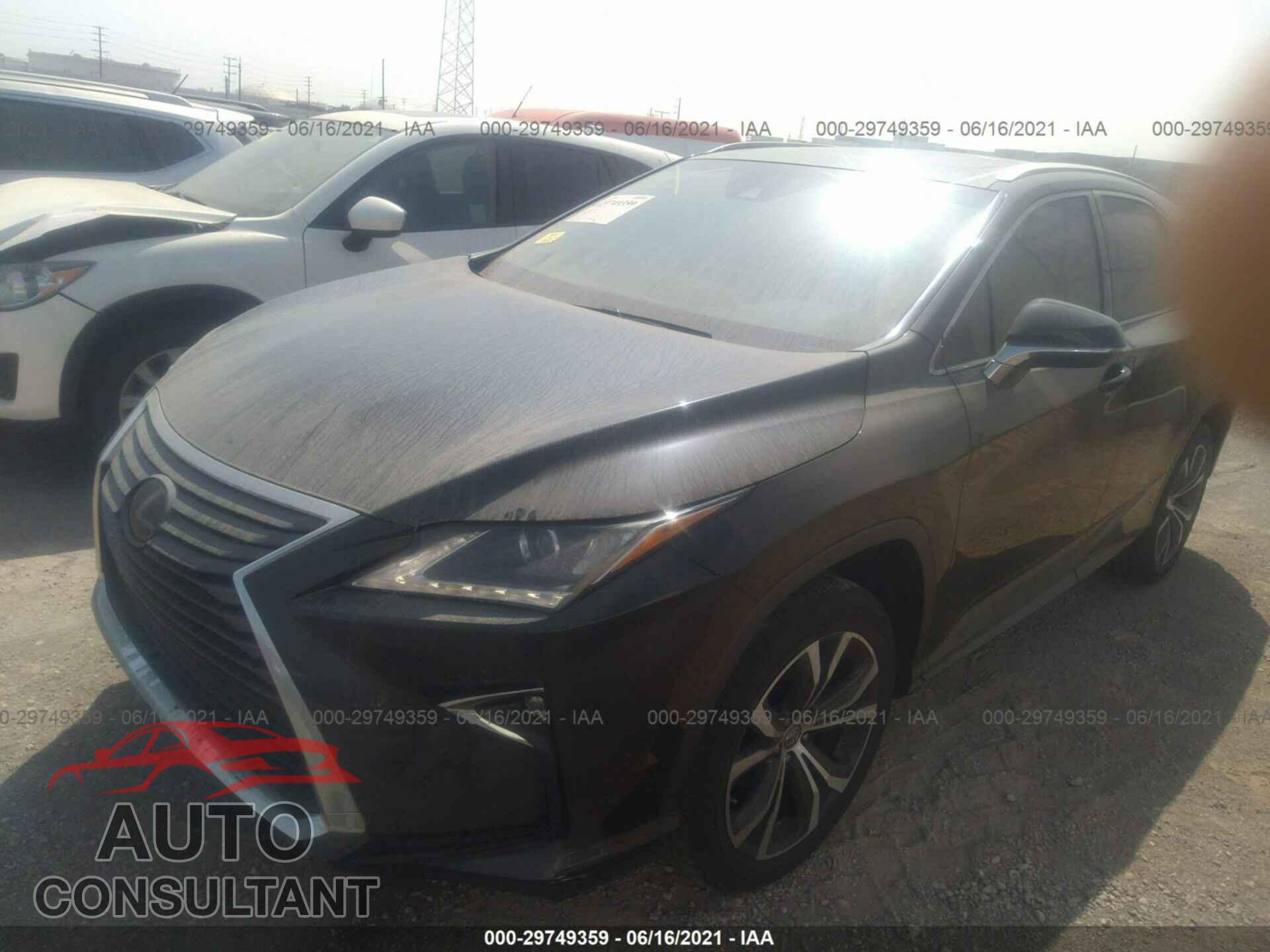 LEXUS RX 2017 - 2T2ZZMCA1HC060858