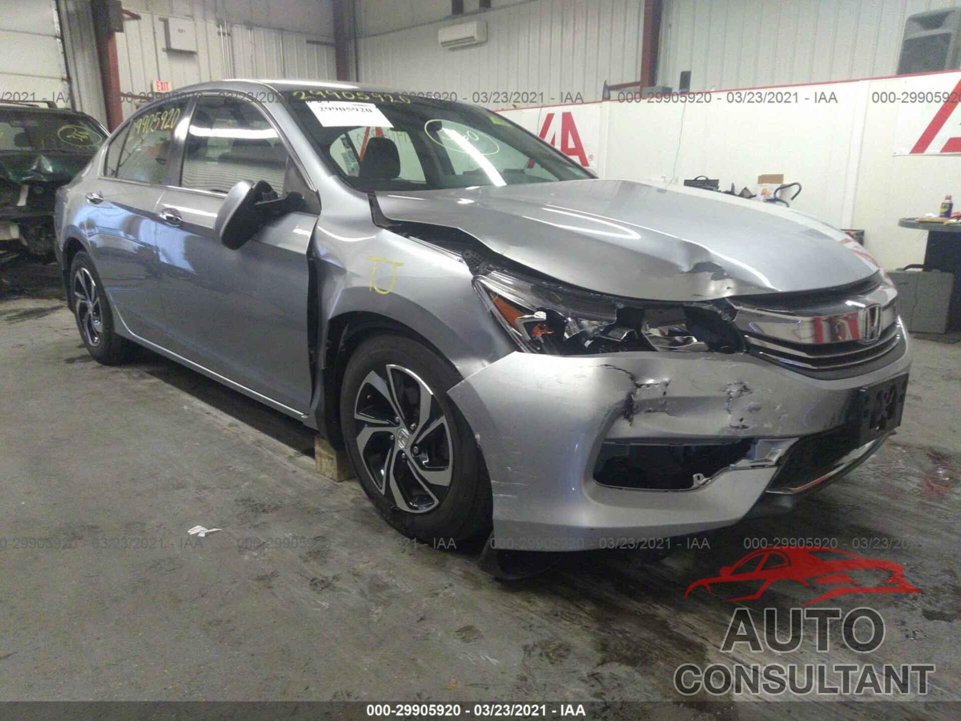 HONDA ACCORD SEDAN 2017 - 1HGCR2F38HA234734