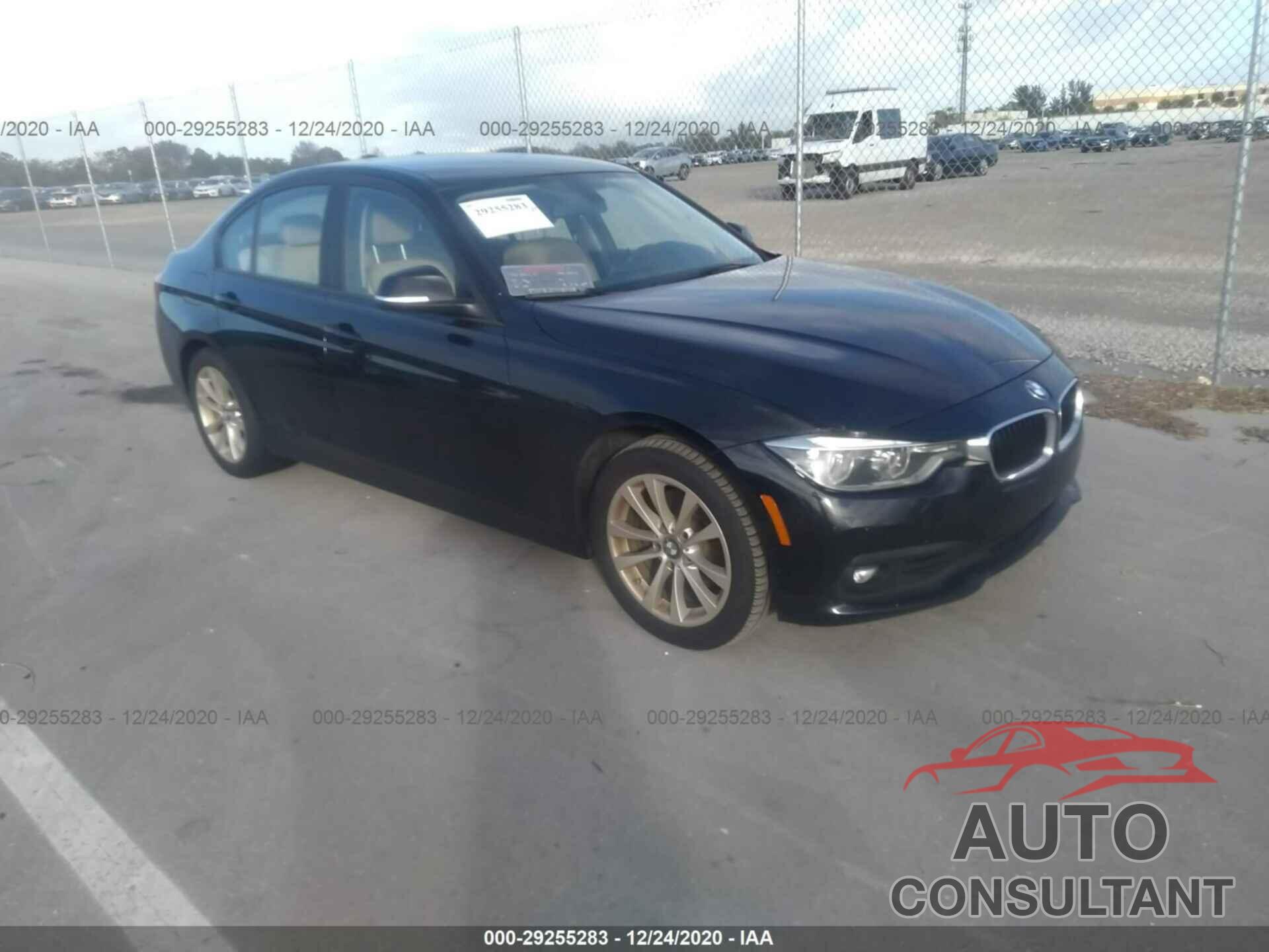 BMW 3 SERIES 2018 - WBA8E1G50JNU89769