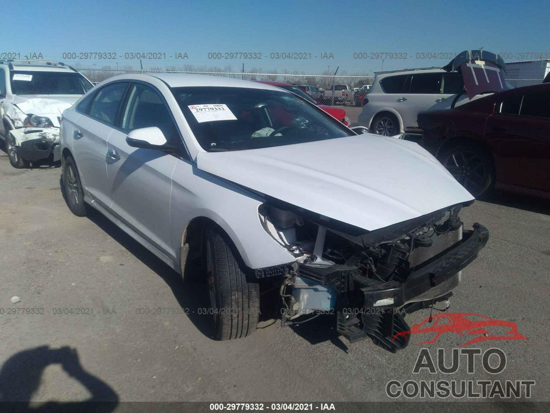 HYUNDAI SONATA 2018 - 5NPE34AF3JH622653